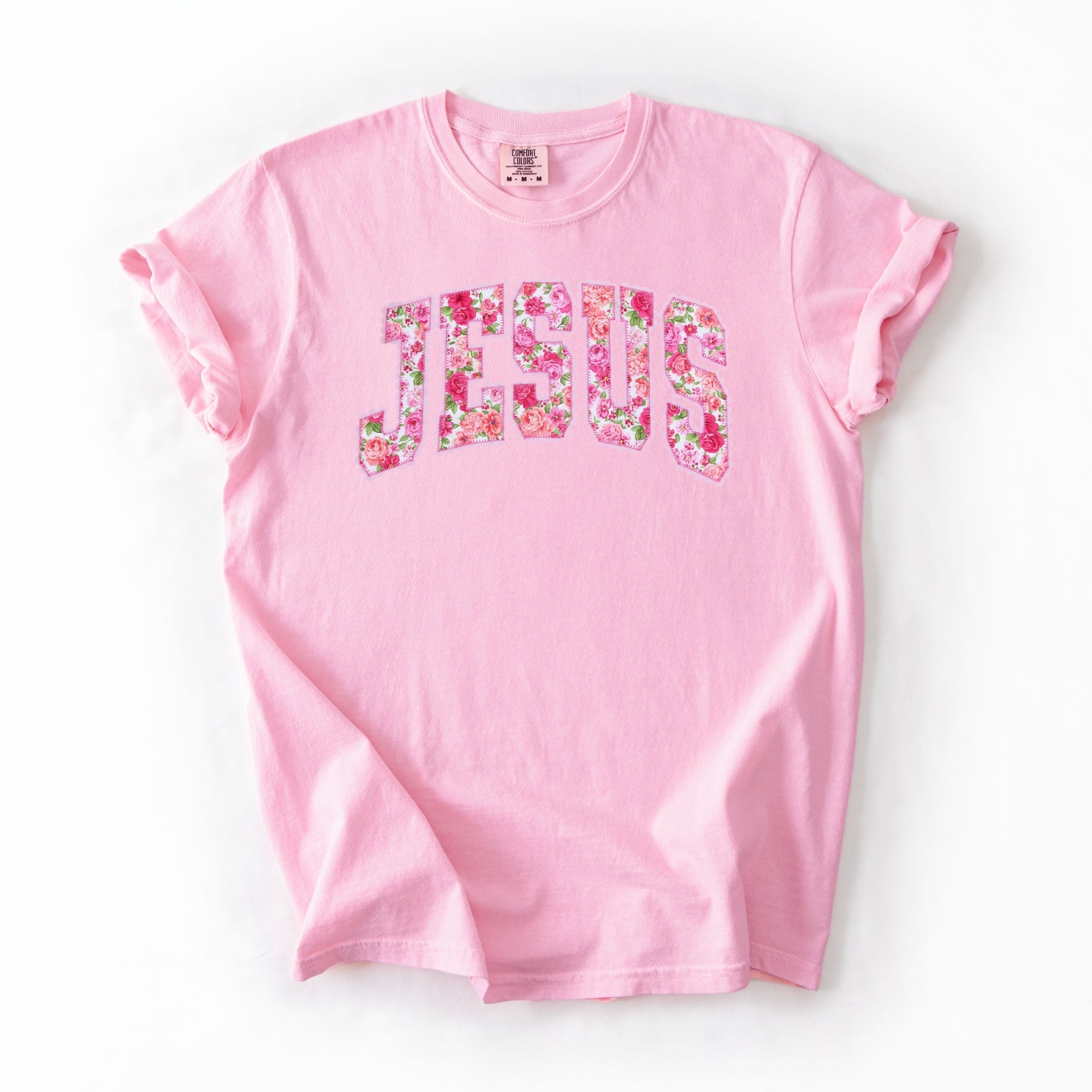 Floral Multiple Pinks Jesus