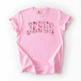 Floral Multiple Pinks Jesus