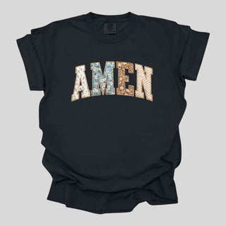 Floral Patchwork Amen