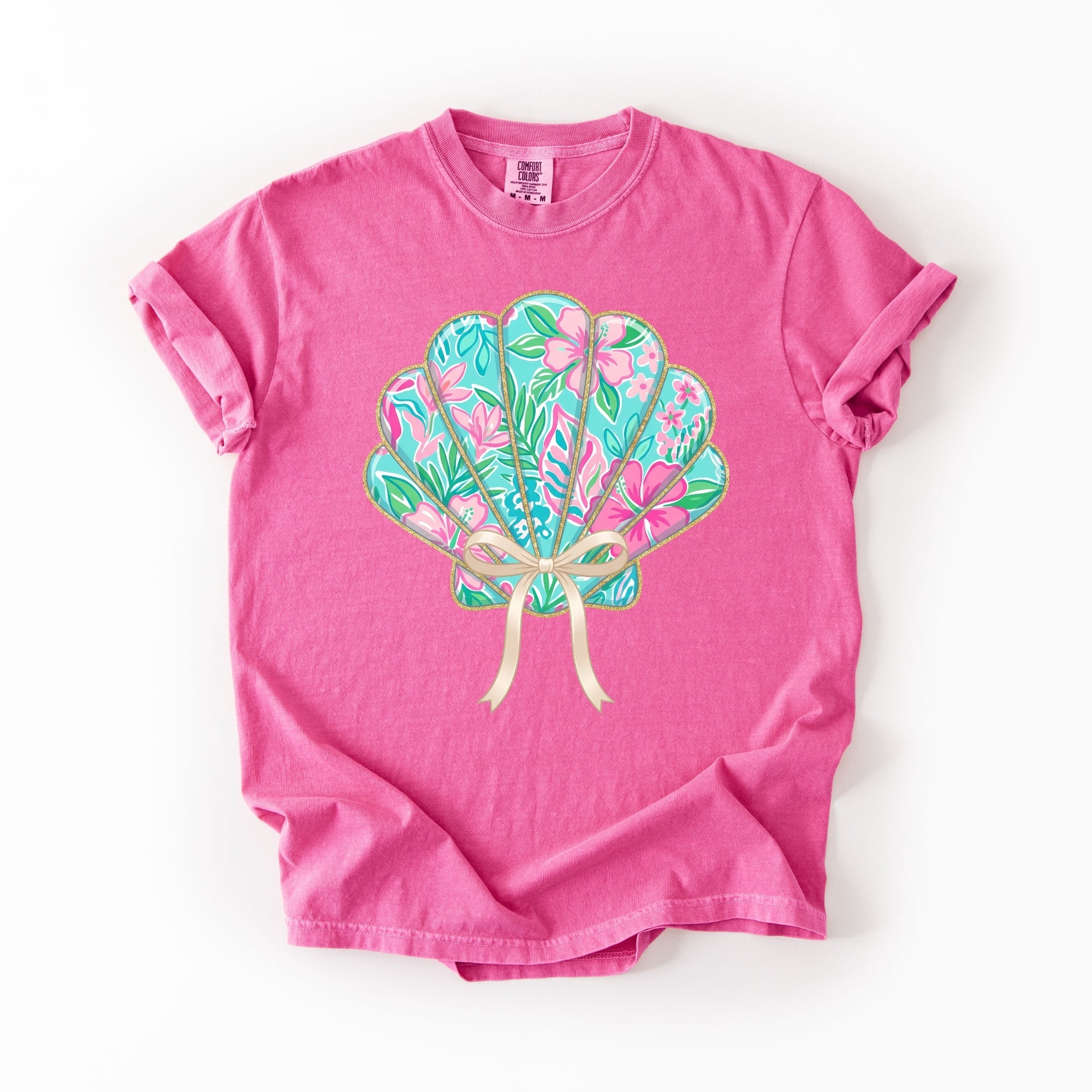 Floral Sea Shell
