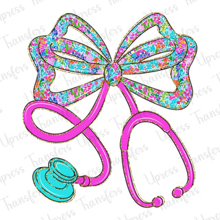 Floral Stethoscope Trendy