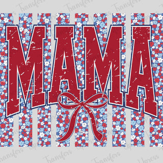 Floral Stripes Mama
