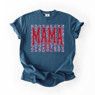 Floral Stripes Mama