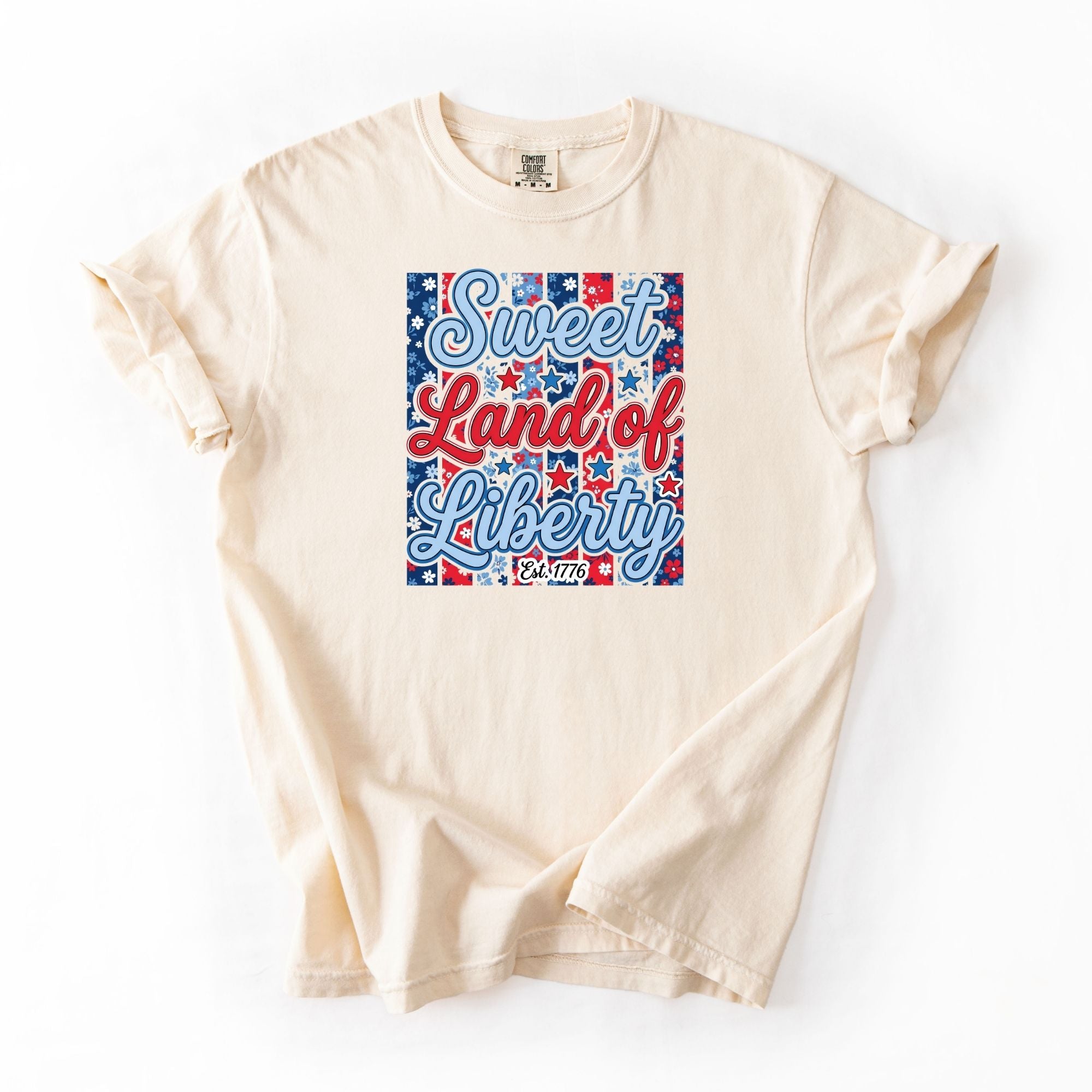 Floral Sweet Land Of Liberty