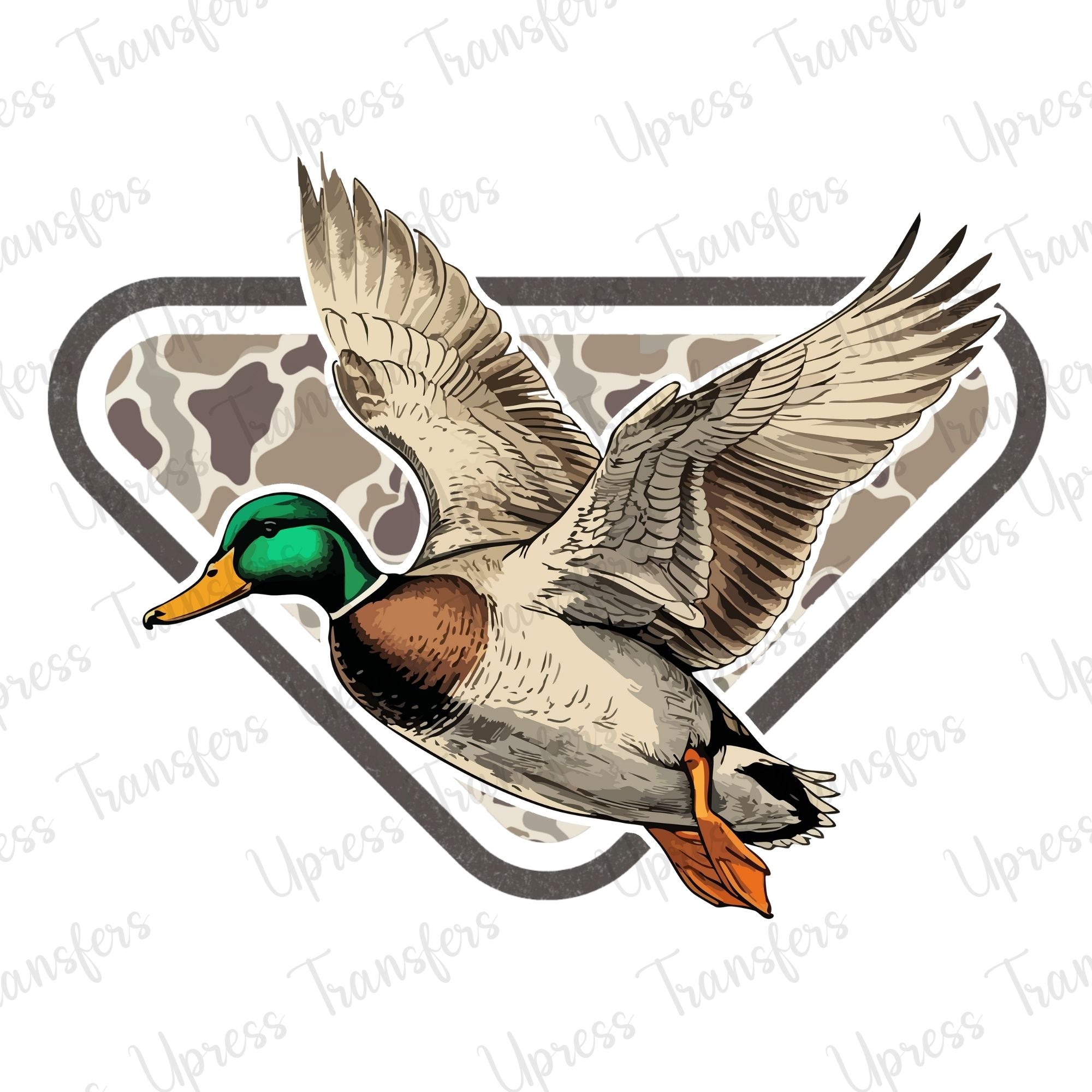 Flying Mallard Triangle Camo