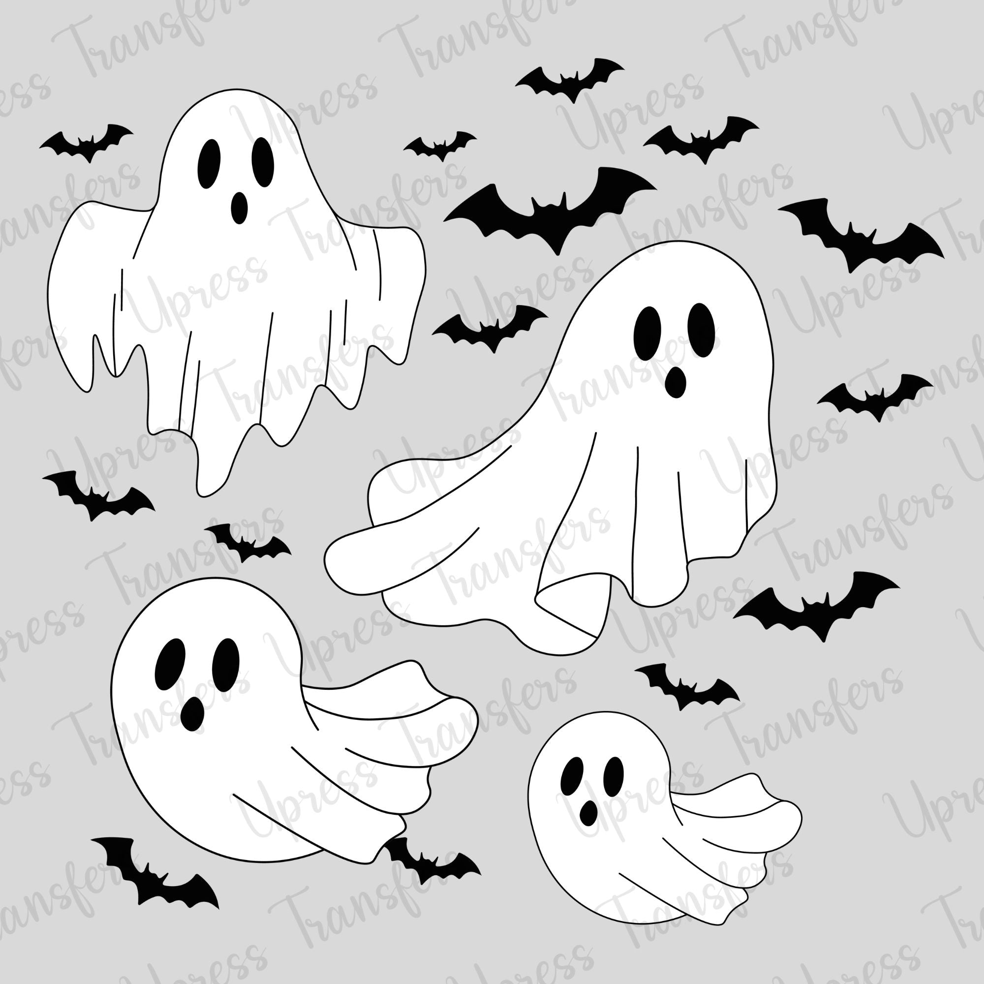 Flying ghosts and Bats Simple