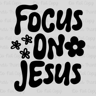 Focus On Jesus Black