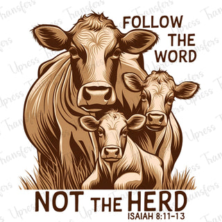 Follow The Word Cows