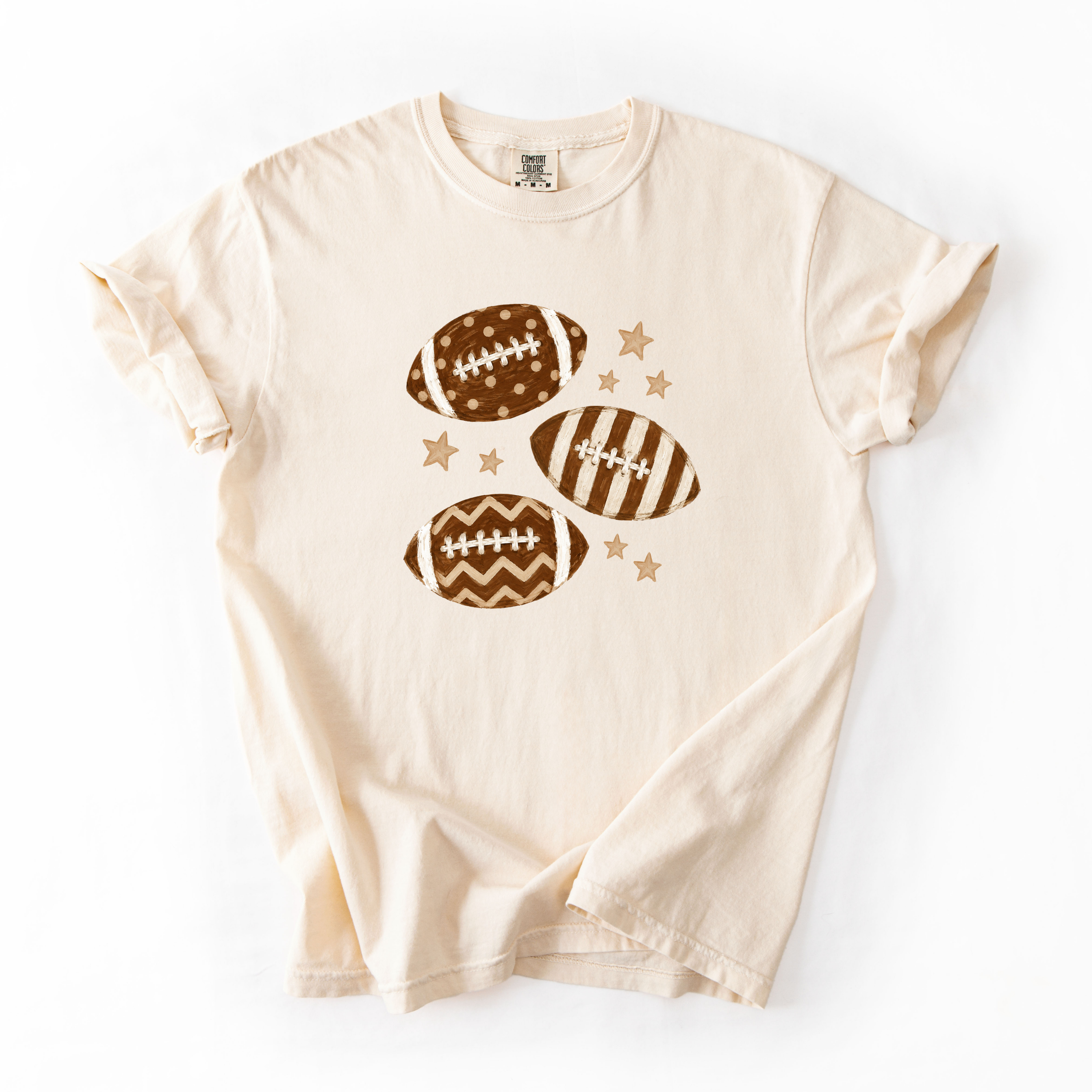 Football Brown Stars