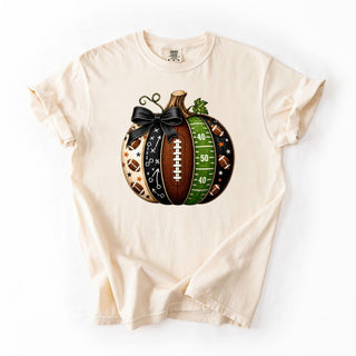 Football Patterns Pumpkin