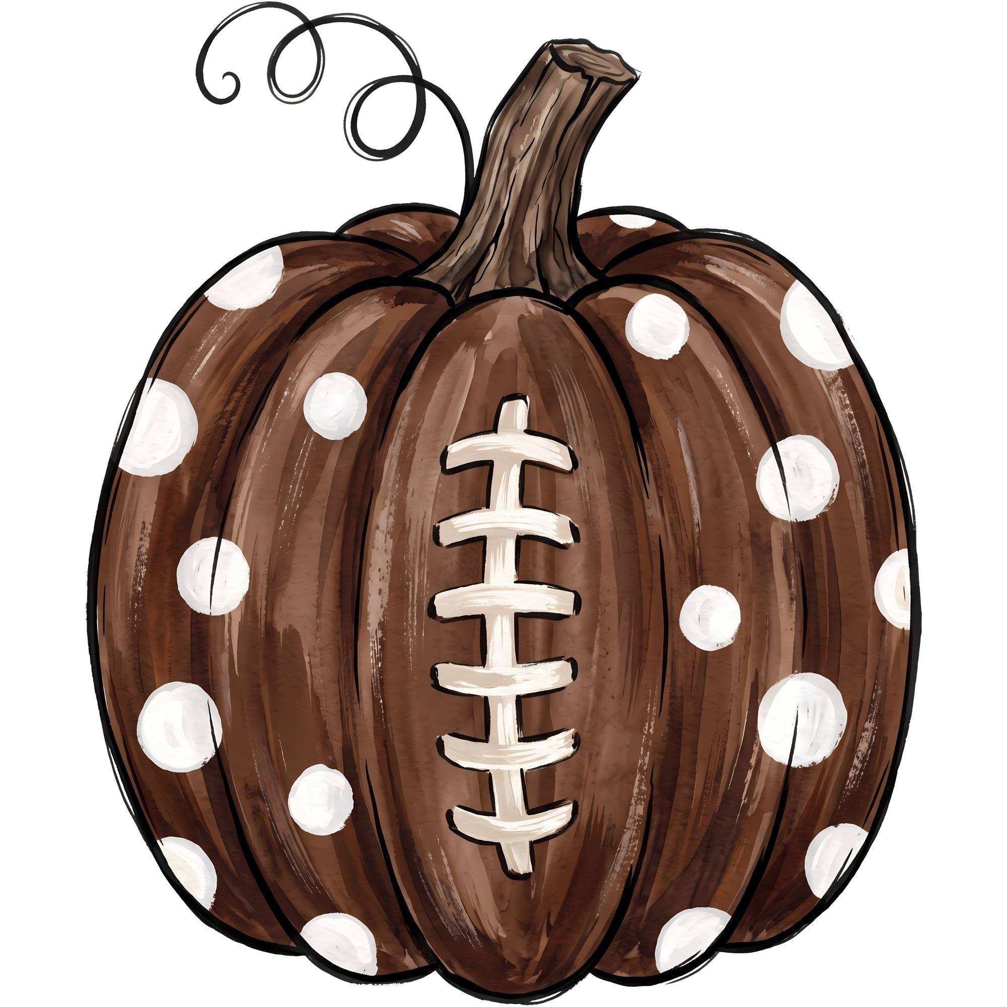 Football Pumpkin