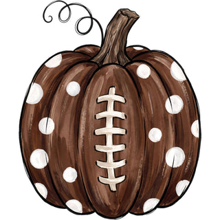 Football Pumpkin