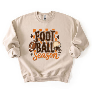 Football Season Distressed Doodle