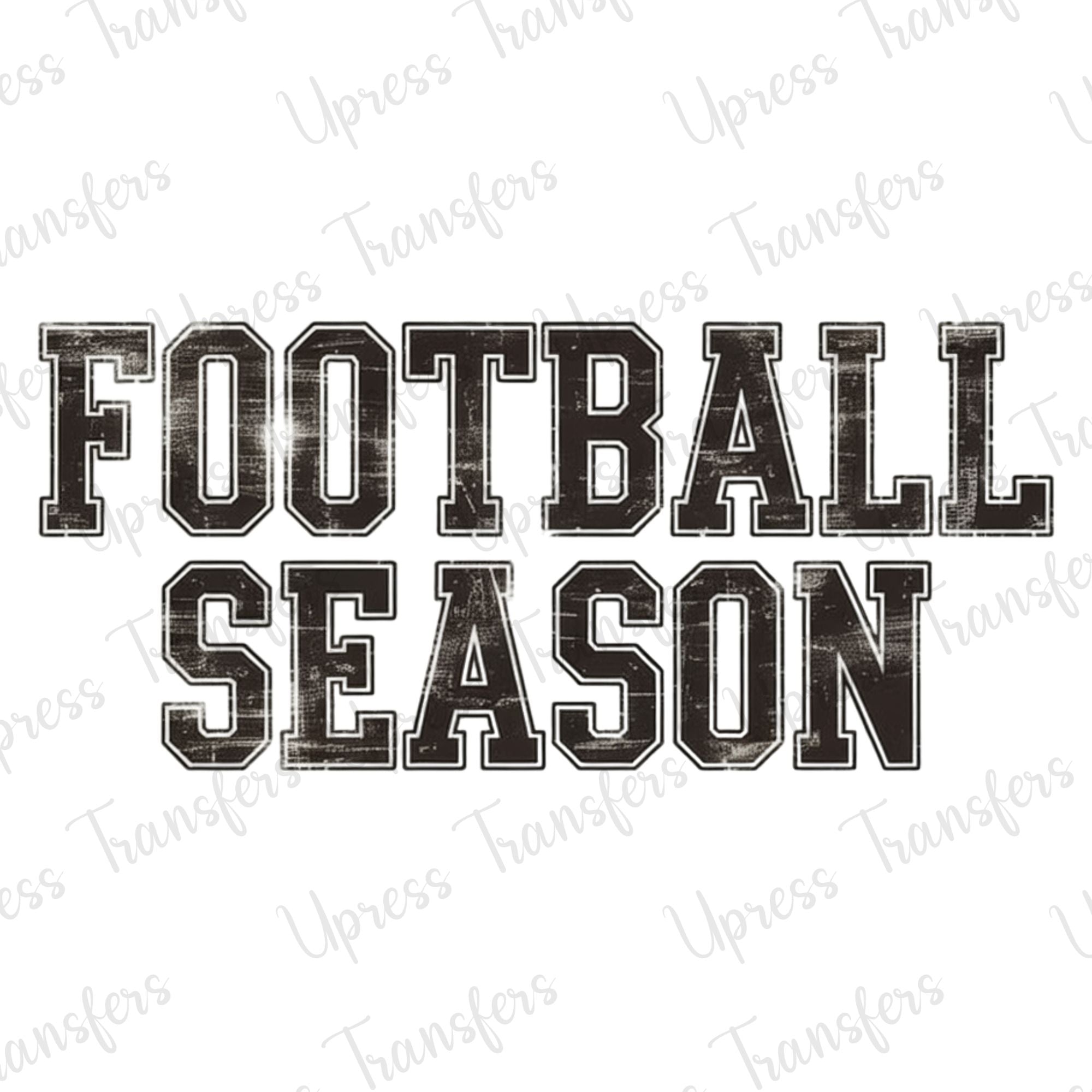 Football Season Simple Distressed