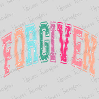 Forgiven Varsity Multicolored