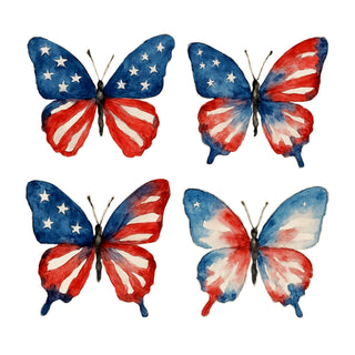 Four USA Butterflies