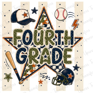 Fourth- Grade Baseball Star