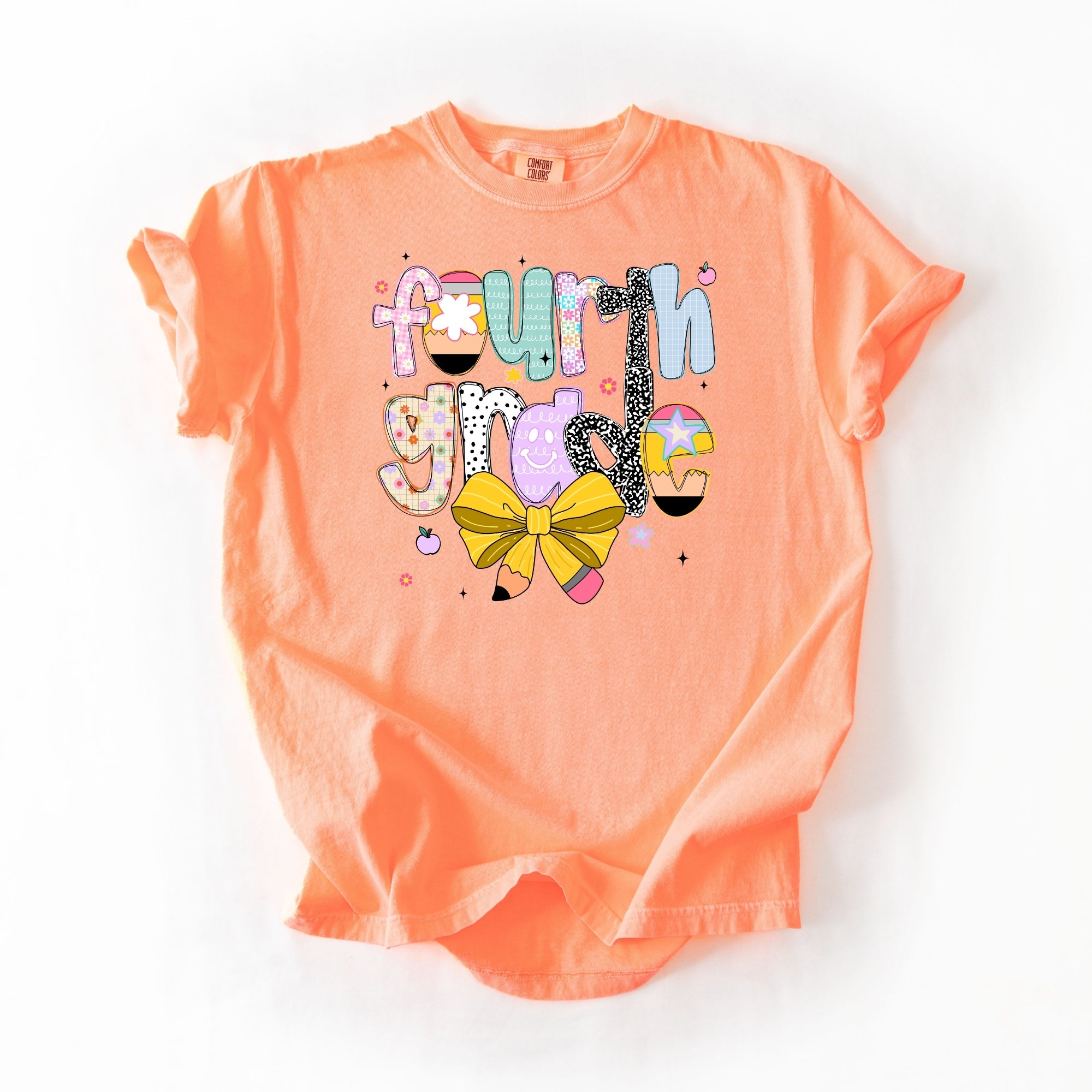 Fourth Grade Doodle Pencil Bow
