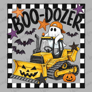 Framed Boo Dozer