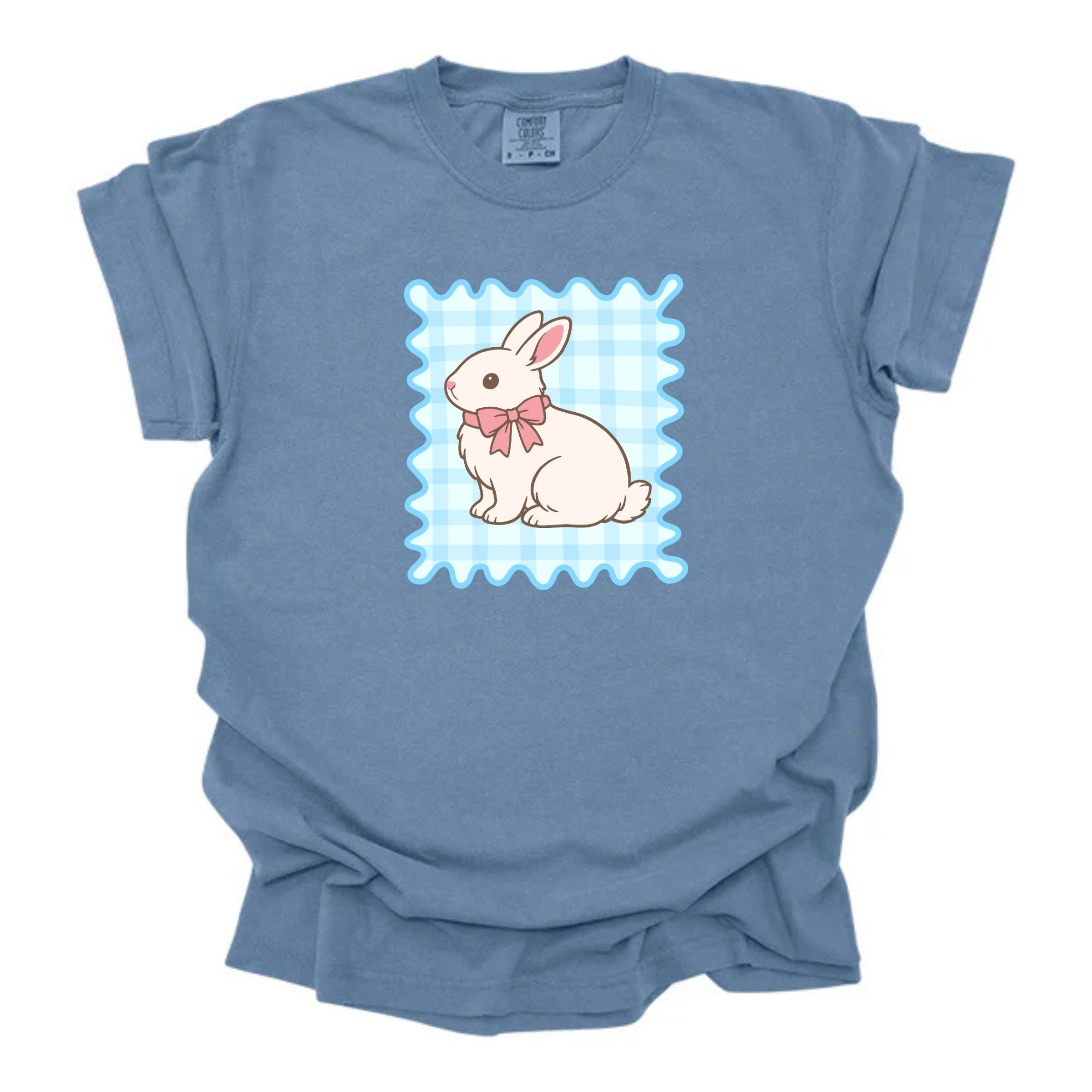 Framed Bunny Blue