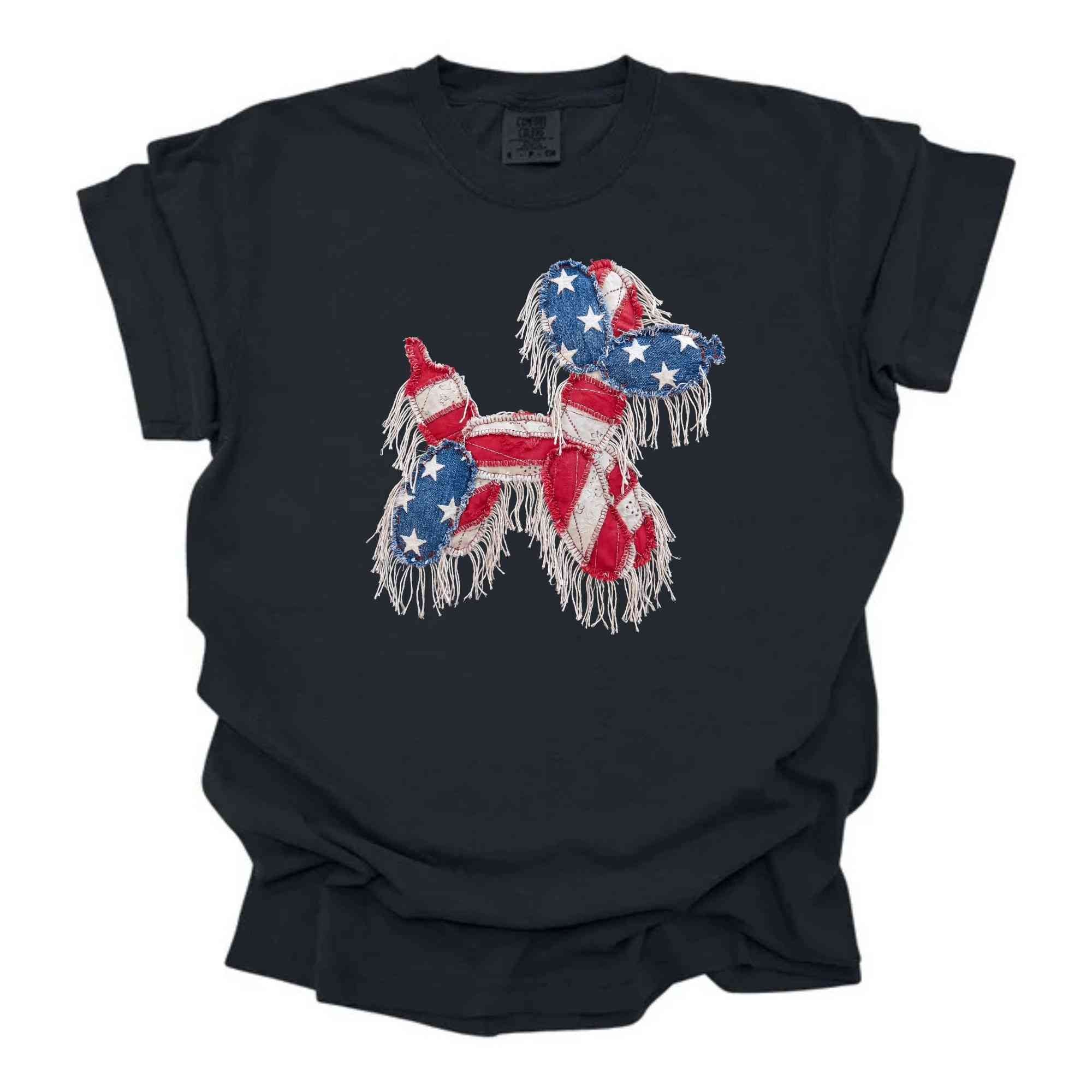 Frayed Puppy Dog Flag