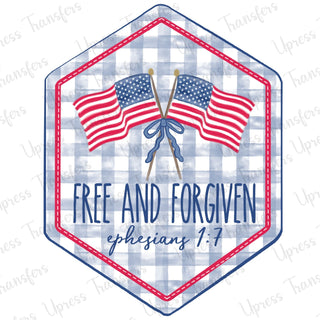 Free And Forgiven Flags