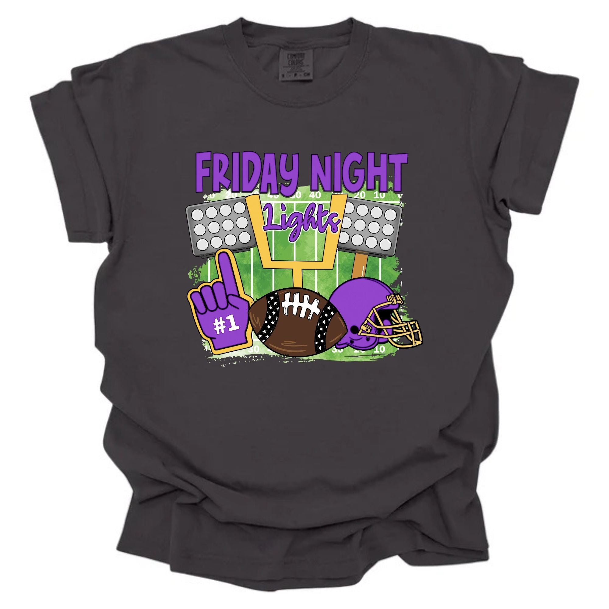 Friday Night Lights Purple Football