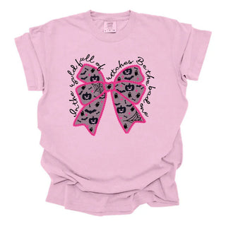 Full Of Witches Pink and Black Lace