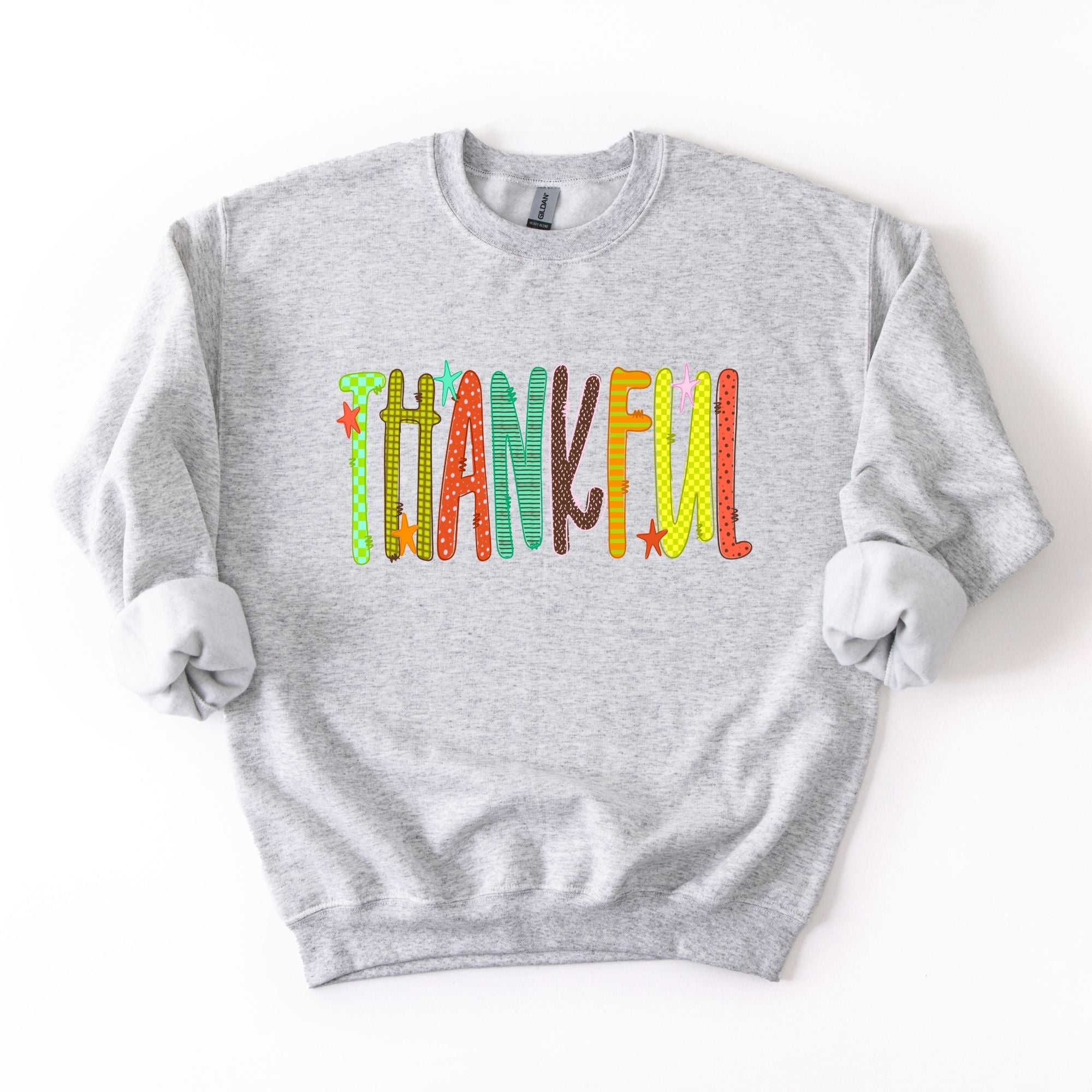 Funky Patterns Thankful