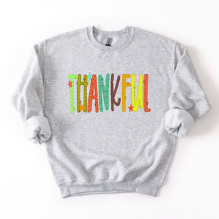 Funky Patterns Thankful