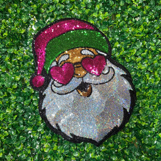 Glitzy Santa