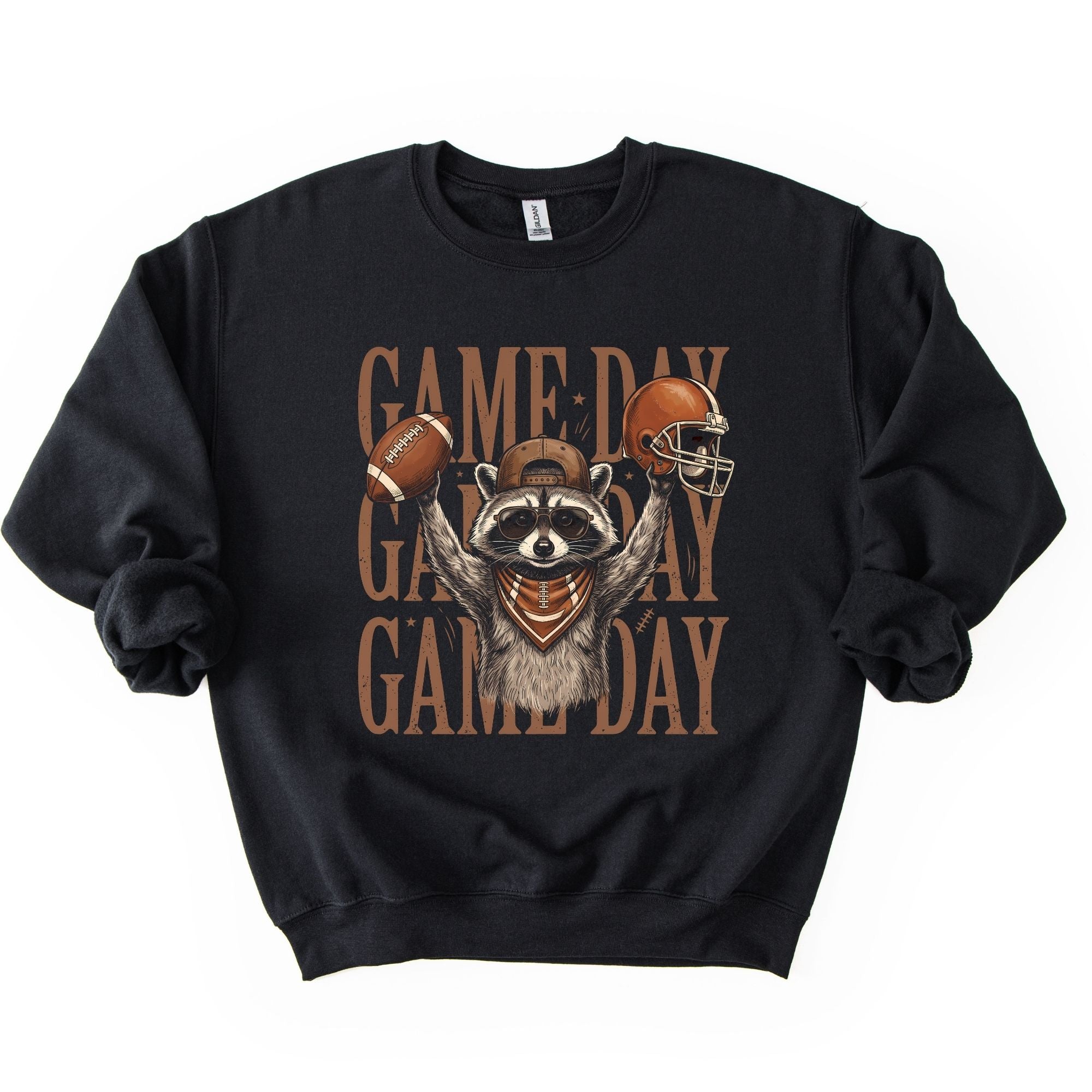 Game Day Black Out Raccoon
