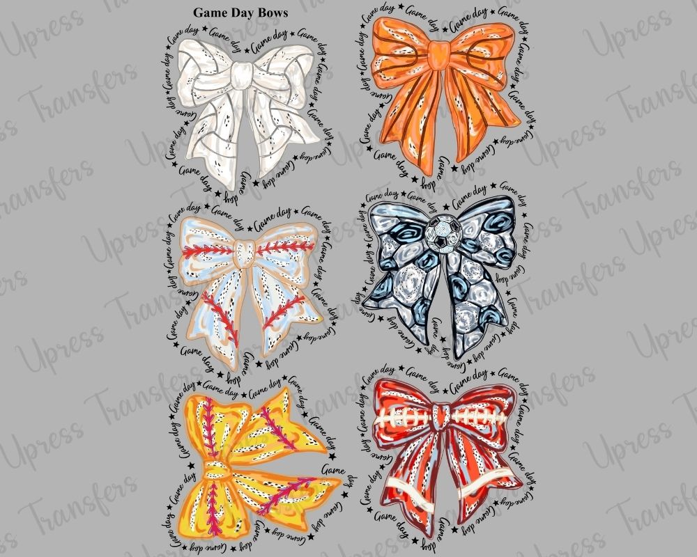 Game Day Bows
