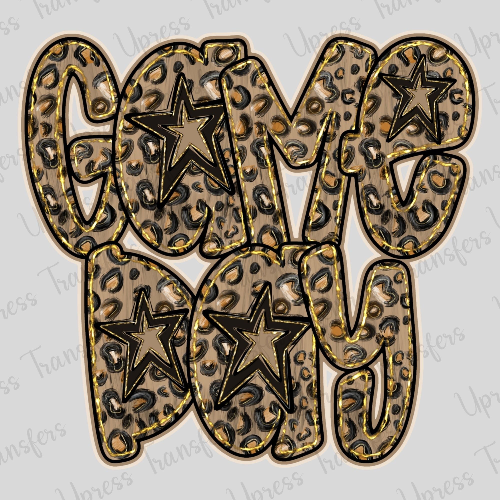 Game Day Brushed Cheetah Print
