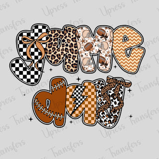 Game Day Cutesy Letters and Patterns