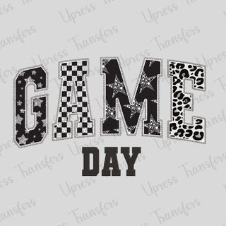 Game Day Glitzy Letters
