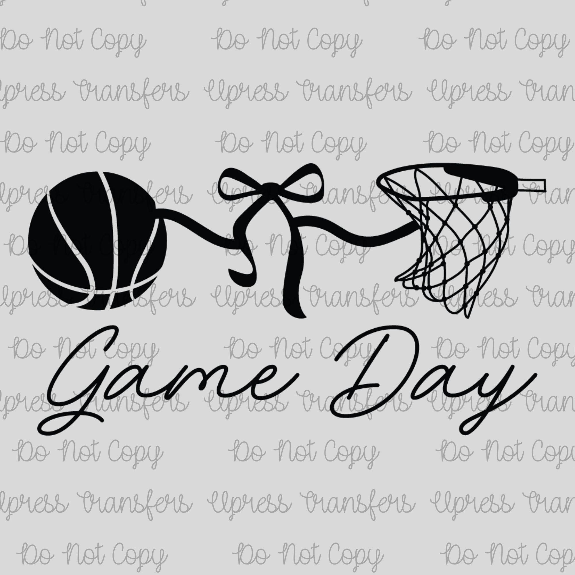 Game Day Linework Basketball