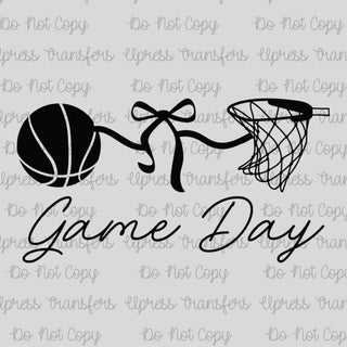 Game Day Linework Basketball