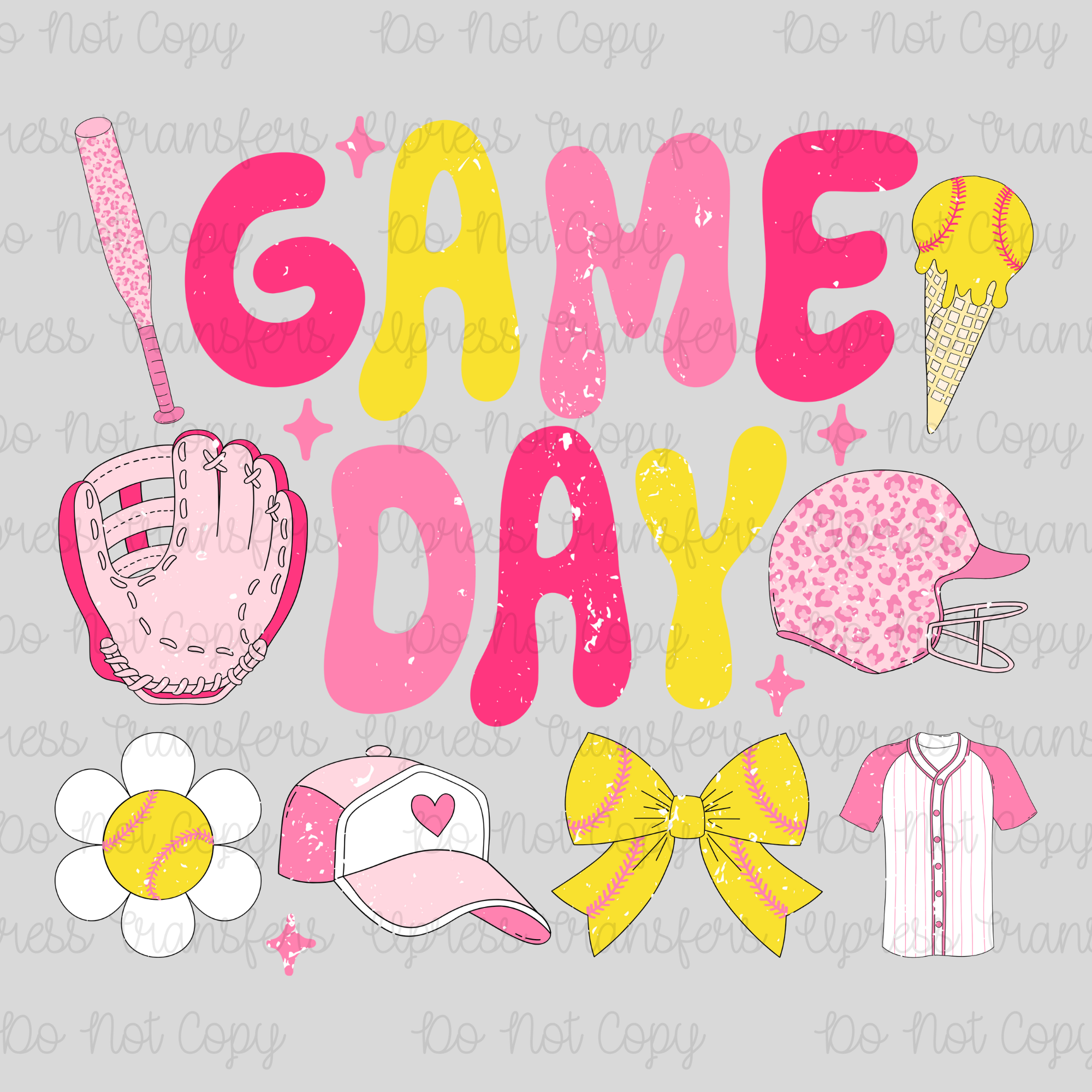 Game Day Softball Doodle
