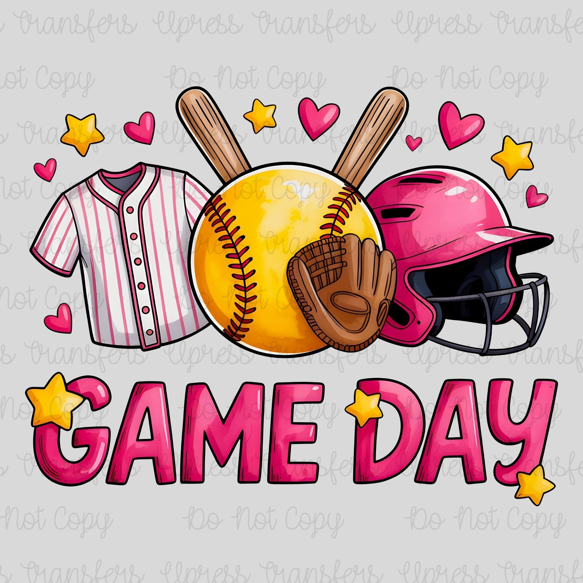 Game Day Softball Star