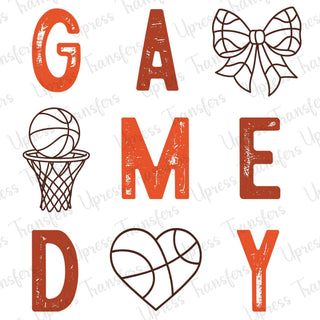 Game Day Spaced Basketball