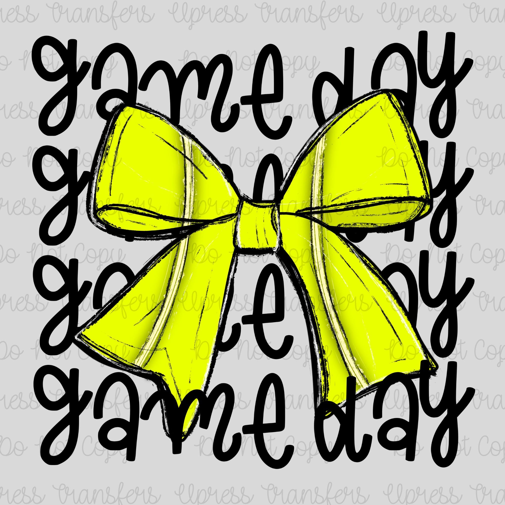 Game Day Tennis Bow