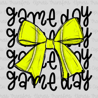 Game Day Tennis Bow