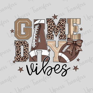Game Day Vibes Patterned Letters