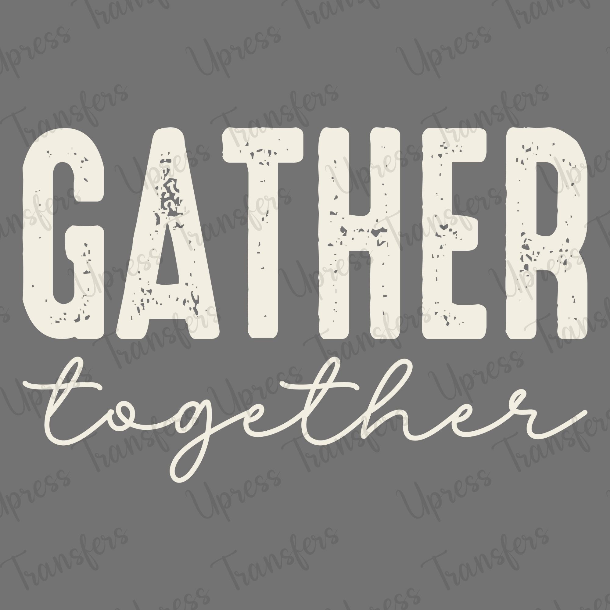 Gather Together Of White