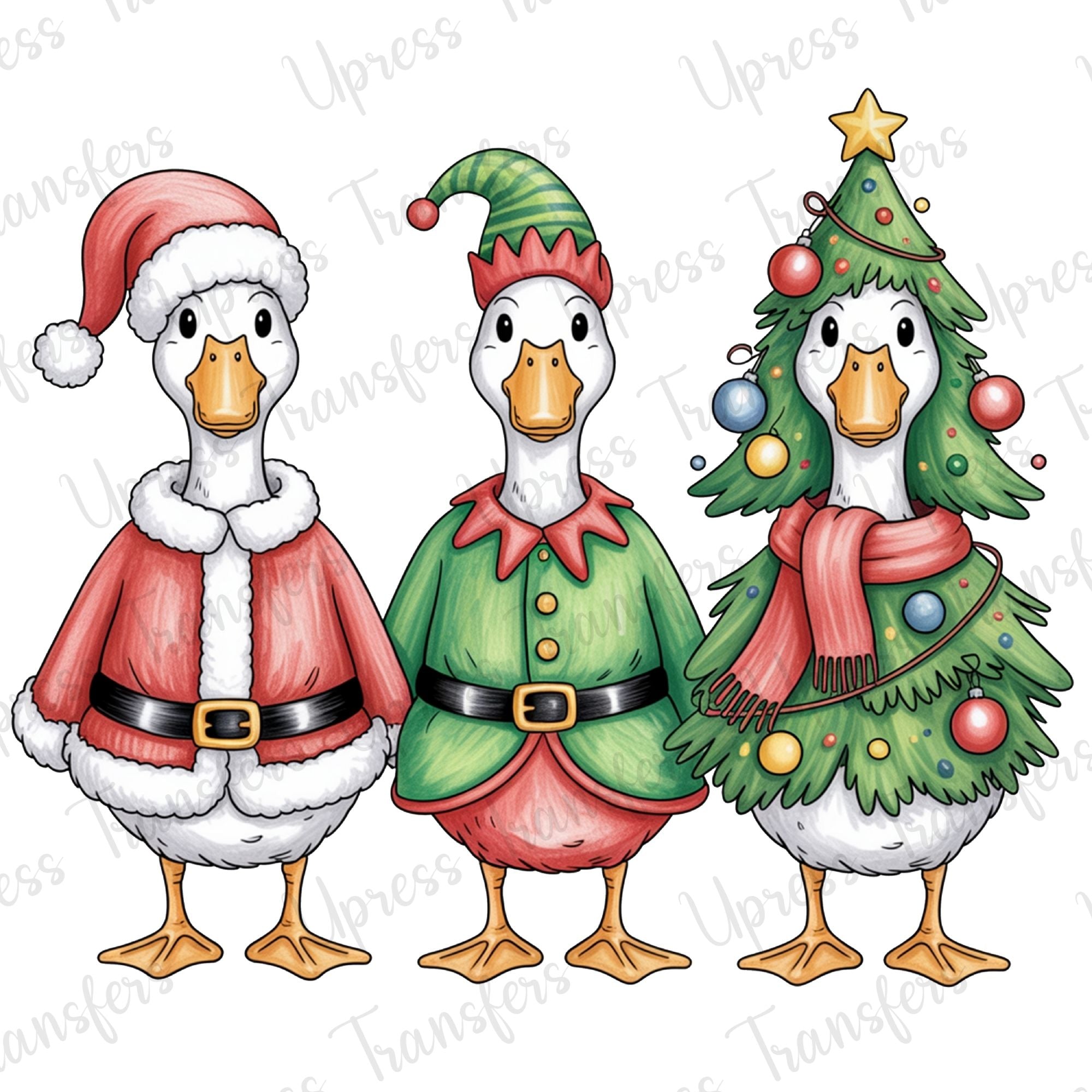 Geese Trio Christmas