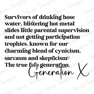 Gen X Survivor