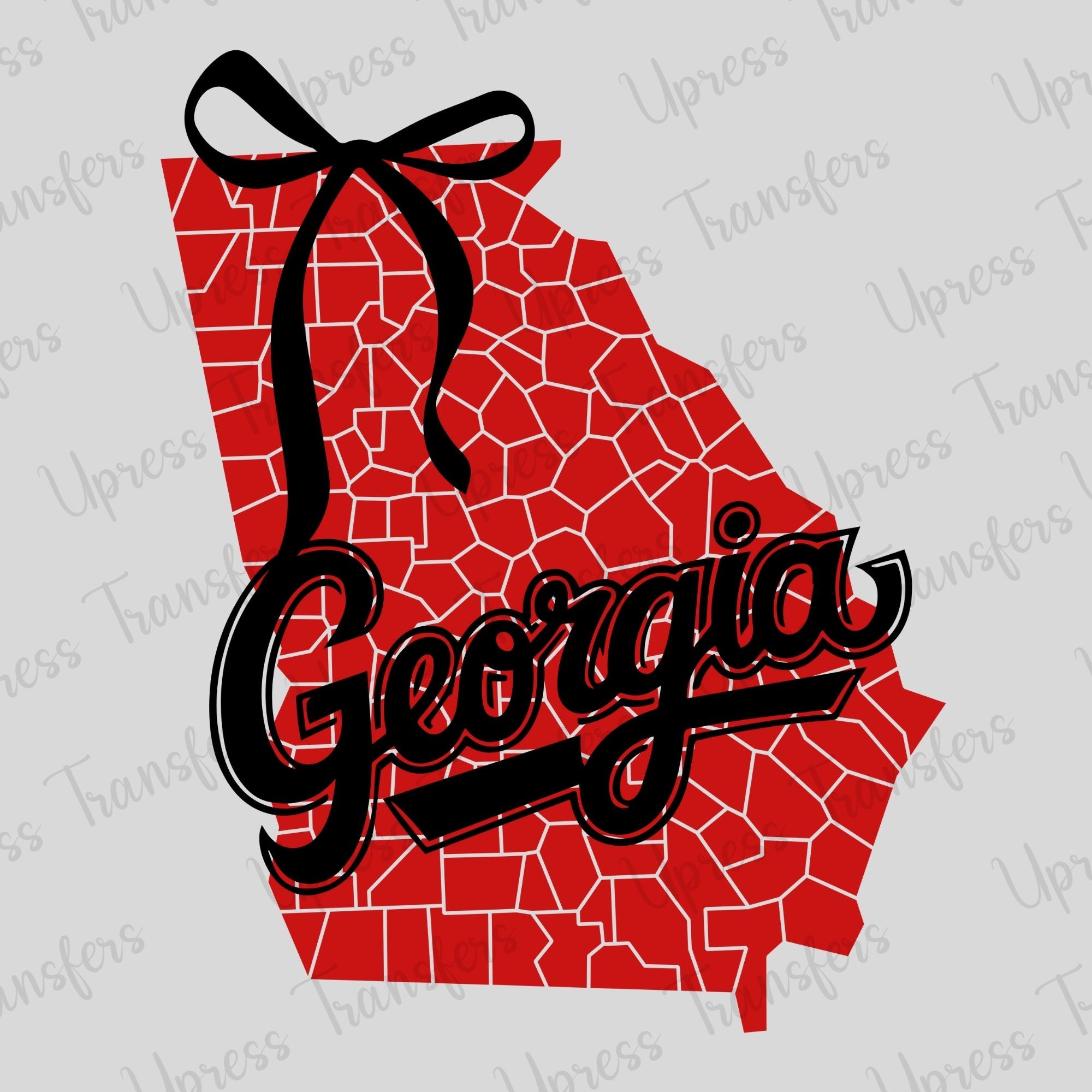 Georgia State City Outlines