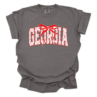 Georgia Varsity Red with Bows