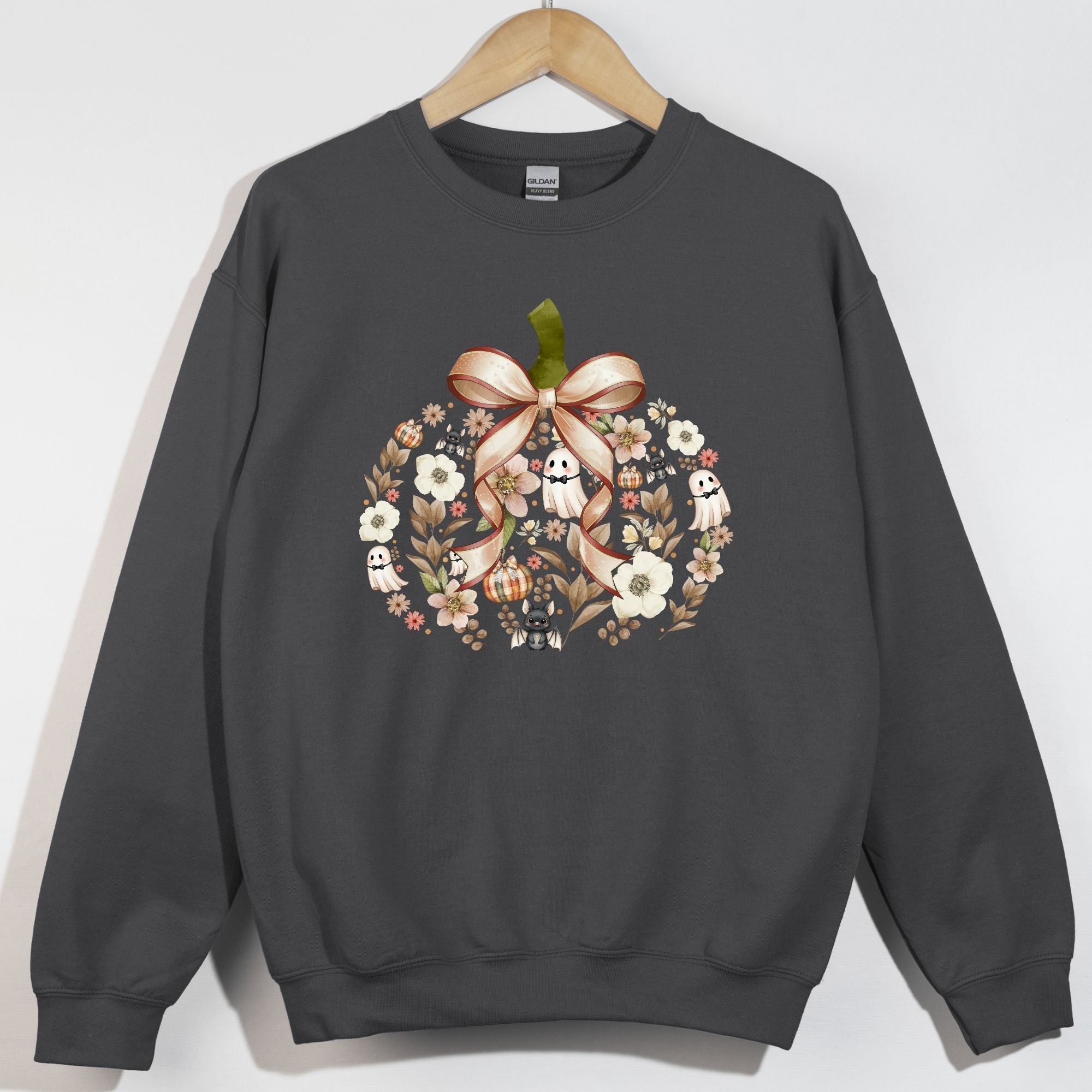 Ghost Pumpkin Floral